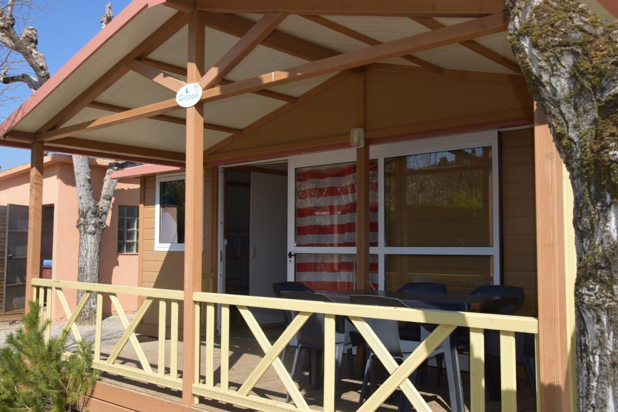 Camping Bungalow El Llac De Banyoles Porqueres Cameră foto